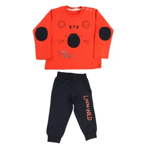 ست تی شرت و شلوار نوزادی مدل chb4060