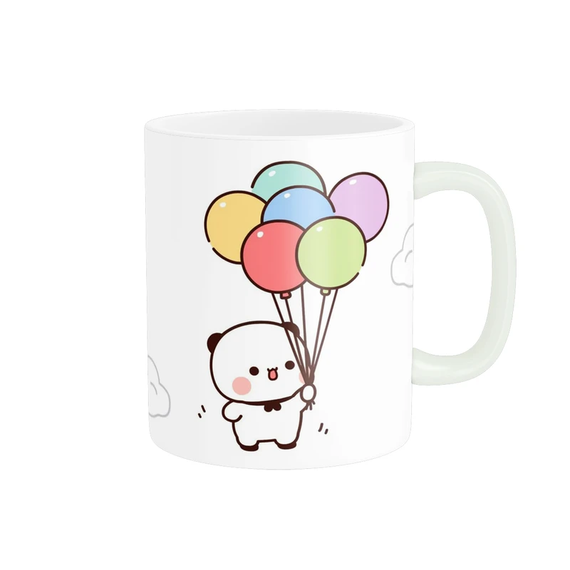 ماگ پاد آفرین مدل فانتزی طرح تولدی تولدت مبارک کیک شمع بادکنک کد p12085