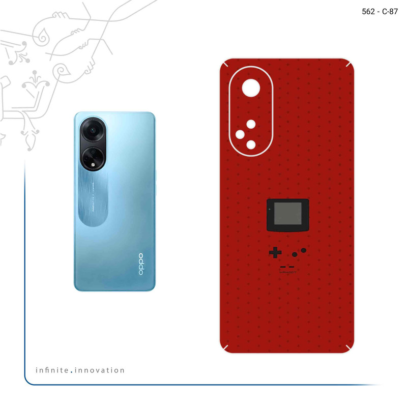 برچسب پوششی ماهوت مدل Minimal GameBoy Icon مناسب برای گوشی موبایل اپو A98