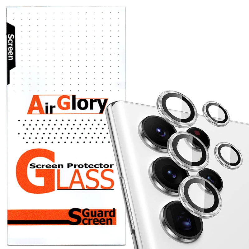 محافظ لنز دوربین ایرگلوری مدل حلقه ای 3 مناسب برای گوشی موبایل سامسونگ Galaxy S22 Ultra