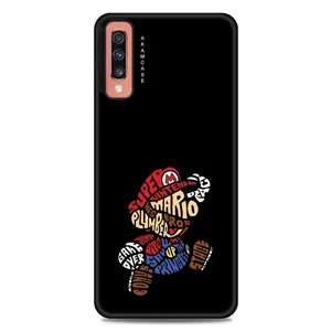 AKAM AMC-WSGA70-SUPER MARIO1 Cover For Samsung Galaxy A70