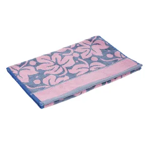 حوله دستی ناوالس مدل گل - سایز 34.5 × 66 سانتی متر