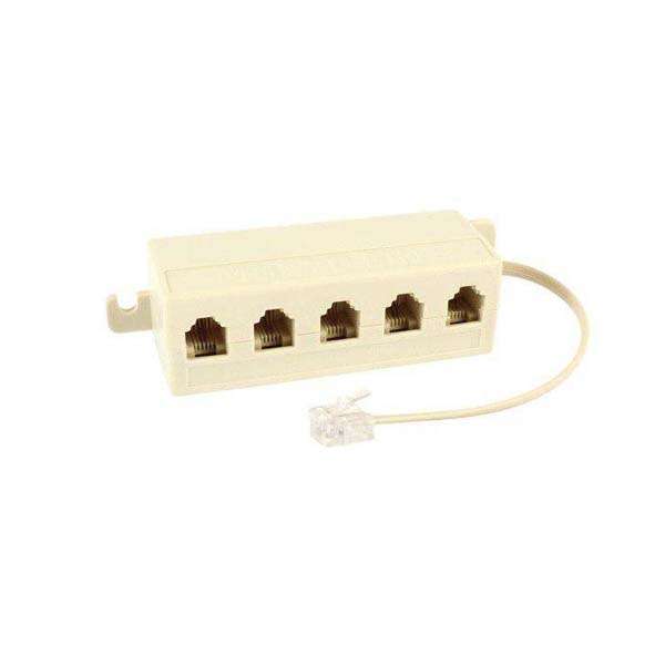 مبدل 1 به 5 RJ45 مدل NV-5