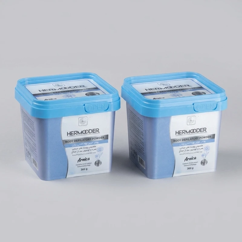 پودر موبر هرمودر مدل ARNICA وزن 300 گرم مجموعه 2 عددی