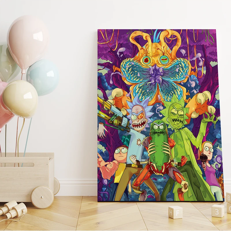 تابلو شاسی مدل ریک و مورفی کد S050012