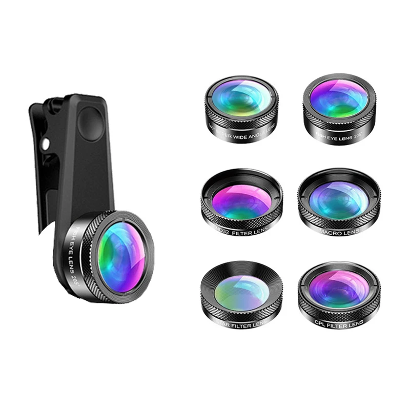 لنز کلیپسی موبایل گرین لاین مدل Lens Kit 6 in 1