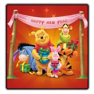 زیر لیوانی مدل POOH کد 007