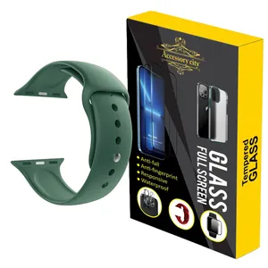 بند اکسسوری سیتی مدل A-Silicon مناسب برای اپل واچ 49 / 45 / 44 میلی متری