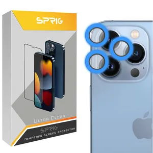 Sprig Luminous model Blacklight Camera Lens Protector For Apple Iphone 13 Pro / 13 Pro max