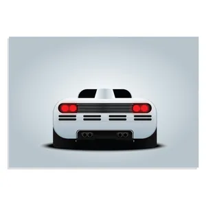 تابلو شاسی طرح مینیمال ماشین مکلارن - Mclaren f1 minimalim مدل NV0683