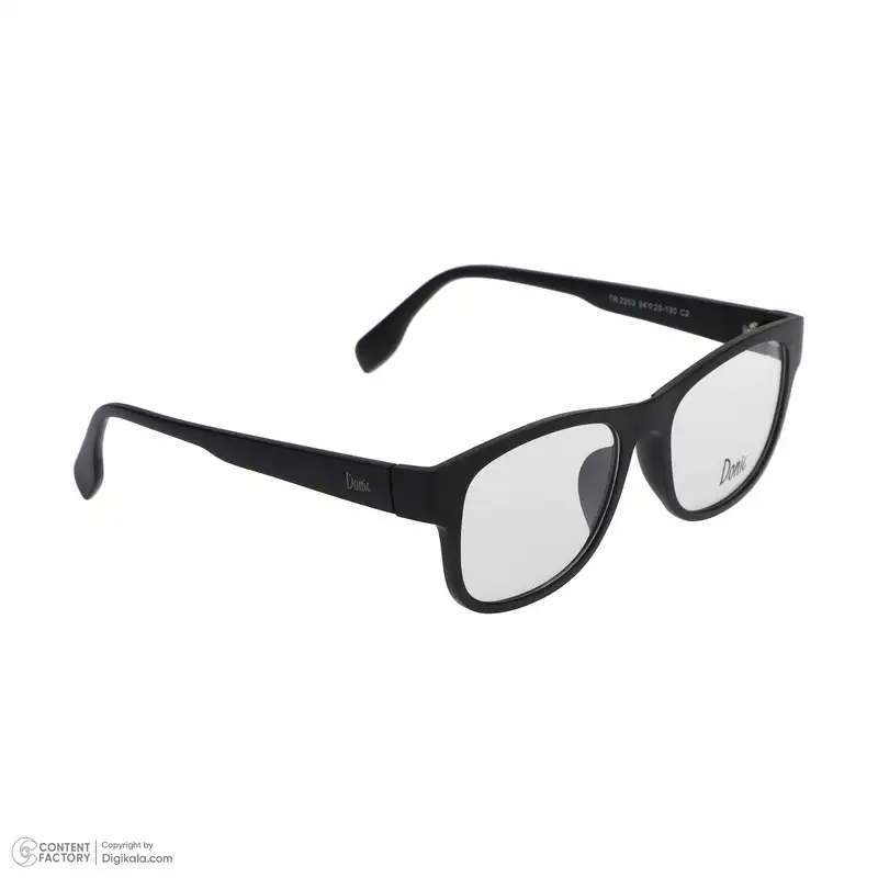 فریم عینک طبی دونیک مدل tr2203-c2 به همراه کاور آفتابی مجموعه 6 عددی