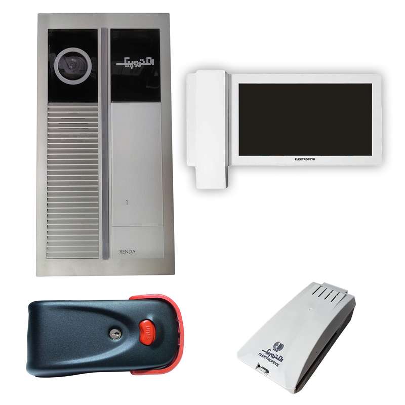 مجموعه دربازکن تصویری الکتروپیک مدل 1198 رندا مجموعه 4 عددی مجموعه دربازکن تصویری الکتروپیک مدل 1198 رندا مجموعه 4 عددی