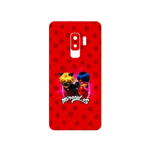 MAHOOT Ladybug and Cat Noir Cover Sticker for Samsung Galaxy S9 Plus