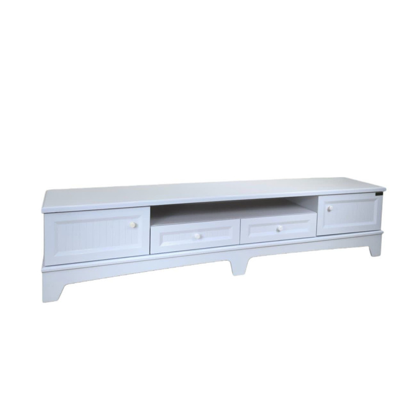 میز تلویزیون آرچین چوب مدل نئوکلاسیک مناسب برای تلویزیون از 85 اینچ