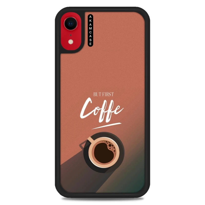 کاور آکام مدل AMC-WAXR-COFFEE-6 مناسب برای گوشی موبایل اپل iPhone XR