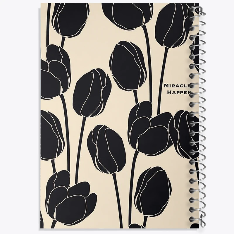 دفتر مشق 100 برگ خندالو طرح Miracles Happen کد N2105