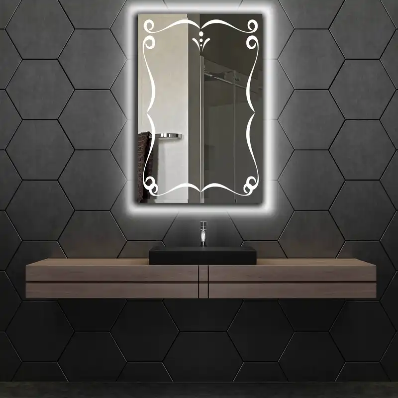 آینه سرویس بهداشتی دلفین مدل N-8050-Form 8