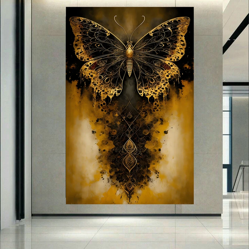 پوستر  طرح پروانه مدرن کد PD713