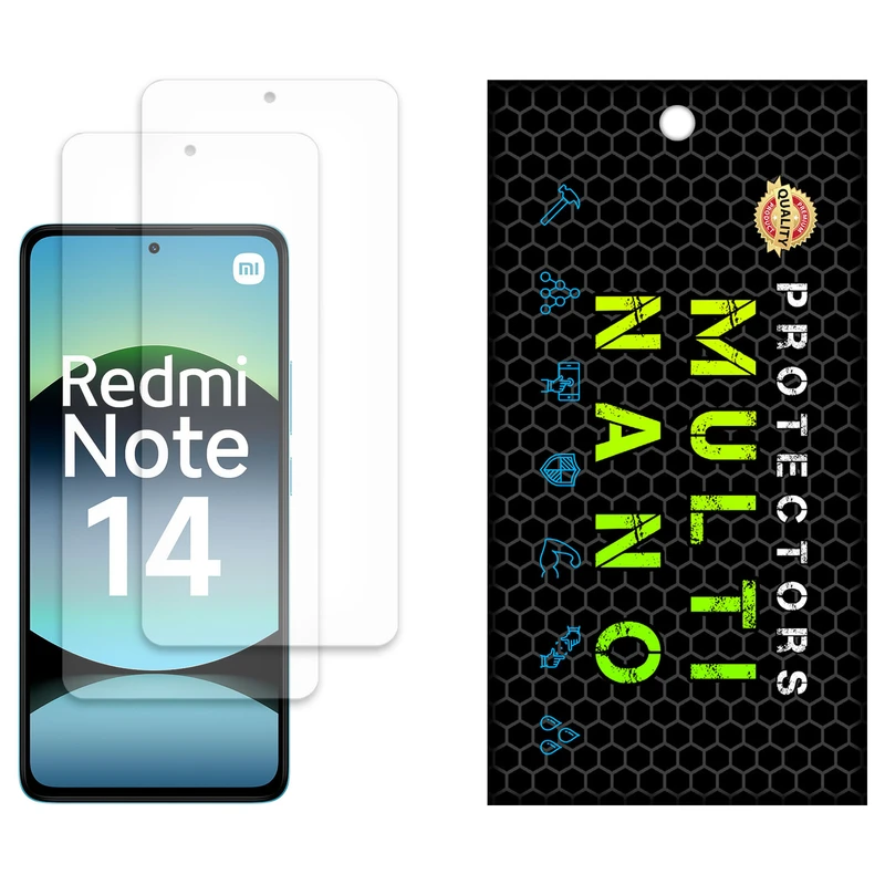 محافظ صفحه نمایش مات مولتی نانو مدل X-S2M مناسب برای گوشی موبایل شیائومی Redmi 15 4G بسته دو عددی