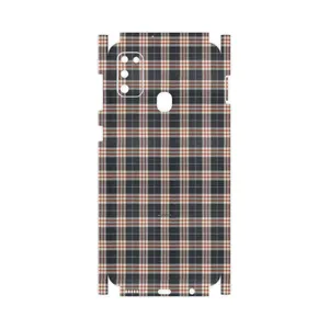 MAHOOT Fabric Texture 5-FullSkin Cover Sticker for Samsung Galaxy M21