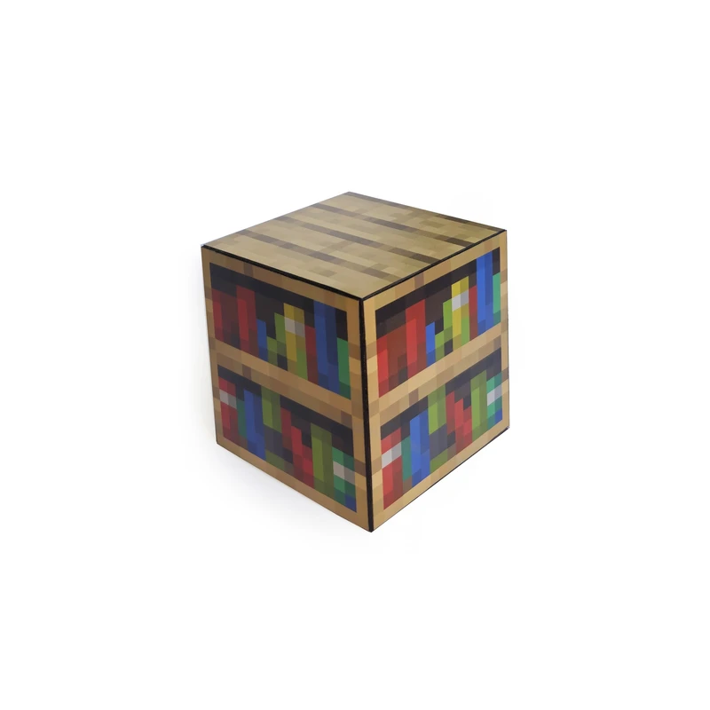 فیگور مدل مکعب ماینکرفت مدل bookshelf