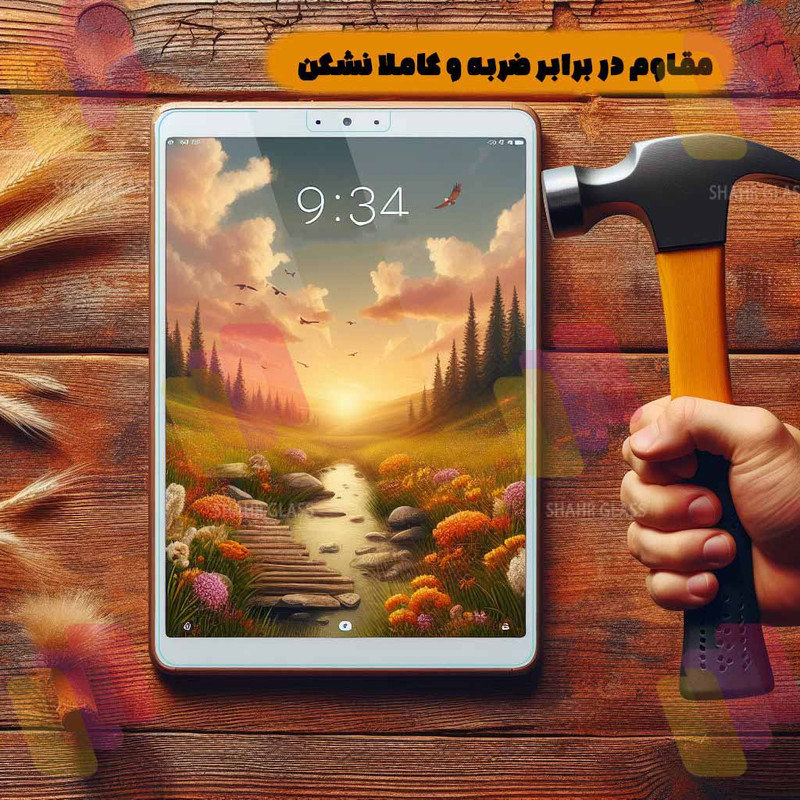 محافظ صفحه نمایش شهر گلس مدل 12TABS20 مناسب برای تبلت سامسونگ Galaxy Tab S10 FE / Galaxy Tab X520