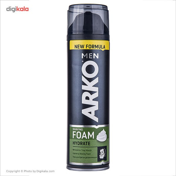 فوم اصلاح آرکو من مدل Hydrate حجم 200 میلی لیتر