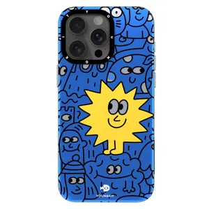 youngkit Blue Nina Canvas case for apple iphone 15promax