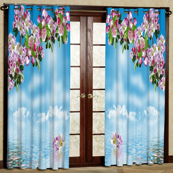 پرده مدل پانچی کد 6055 سایز 280x140 سانتی متر
