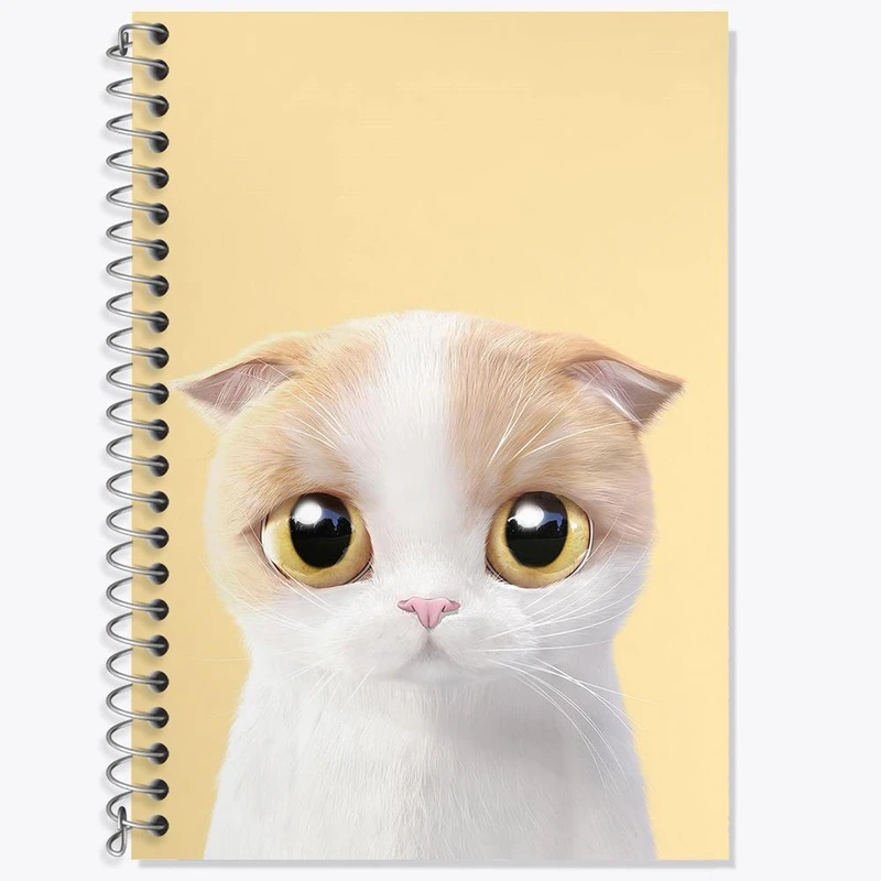 دفتر لغت 50 برگ خندالو مدل گربه کد 28216