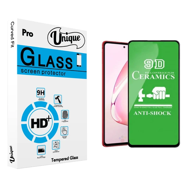 محافظ صفحه نمایش سرامیکی يونيک مدل +Clear مناسب برای گوشی موبایل شیائومی Redmi Note 7