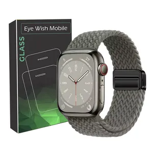 بند آی ویش مدل Braided Magntic مناسب برای اپل واچ سری Se/1/2/3/4/5/6/7/8/9/aluminumcase/Ultra/Ultra2 سایز 49 / 45 / 44 میلی متری