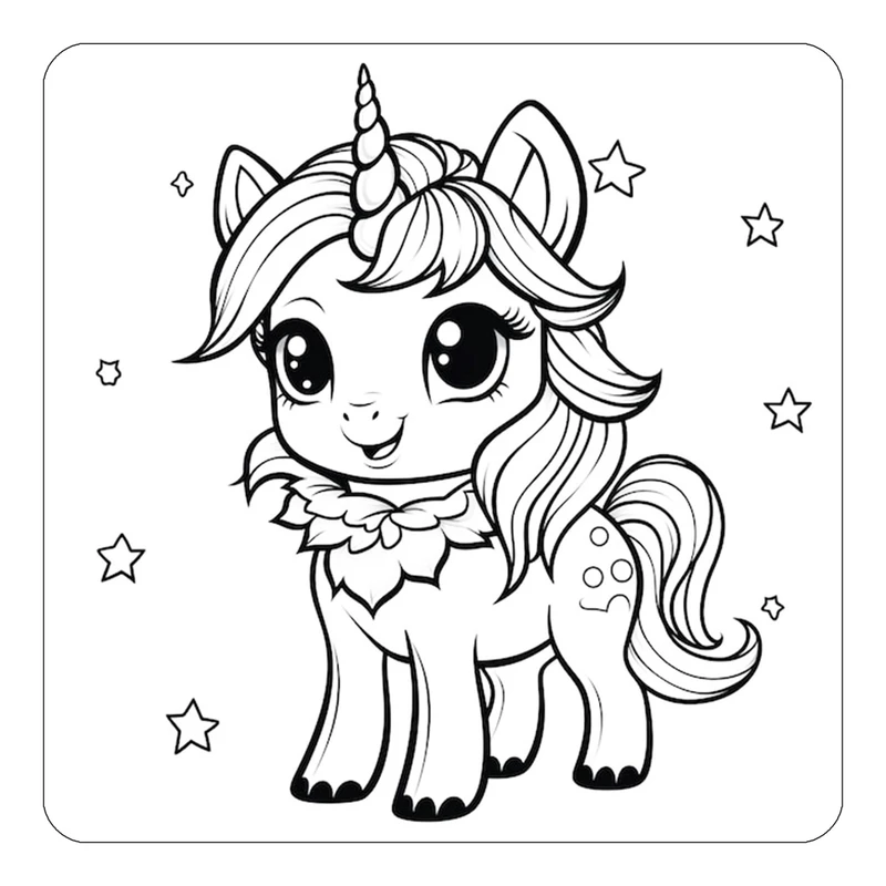 مگنت کاکتی طرح اسب تک شاخ و یونیکورن مدل mp29508