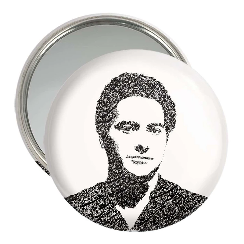 آینه جیبی خندالو طرح همایون شجریان  کد 4024