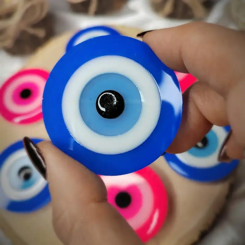 جاکلیدی رزینی طرح چشم و نظر