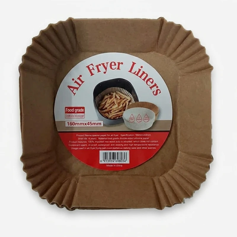 کاغذ سرخ کن مدل مربعی  بدون روغن بسته 50 عددی
