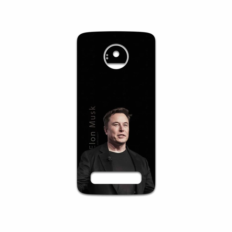 برچسب پوششی ماهوت مدل Elon Musk مناسب برای گوشی موبایل موتورولا Moto Z Play