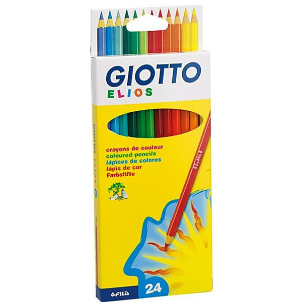 مداد رنگی 24 رنگ جیوتو مدل Elios