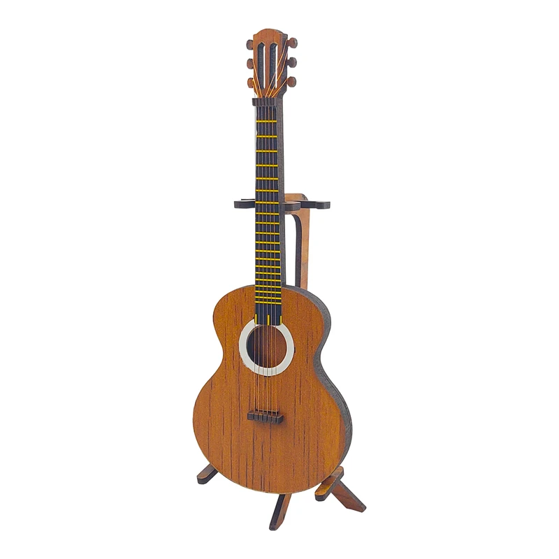 ماکت دکوری مدل ساز موسیقی طرح گیتار کلاسیک کد SG-13