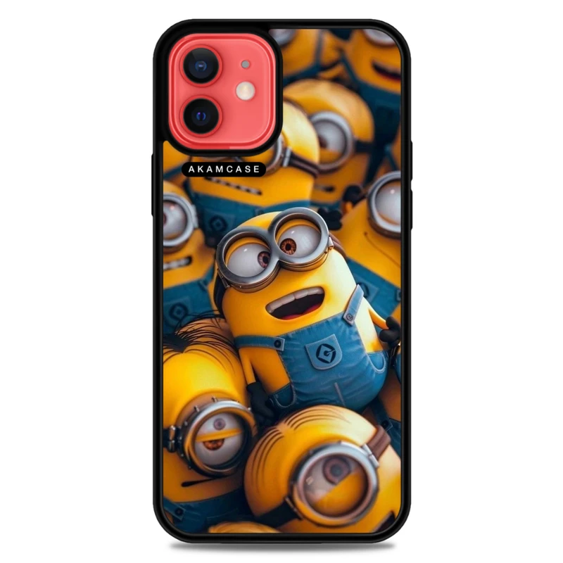 کاور آکام مدل AMC-WA12-MINIONS1 مناسب برای گوشی موبایل اپل iPhone 12