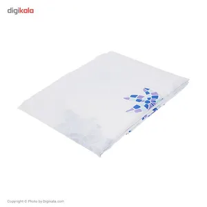 پرده حمام 180 × 200 رزین تاژ طرح موزایک استار