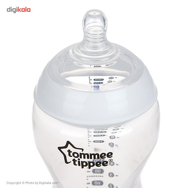 شیشه شیر تامی تیپی مدل TT42262071 ظرفیت 340 میلی لیتر بسته 2 عددی