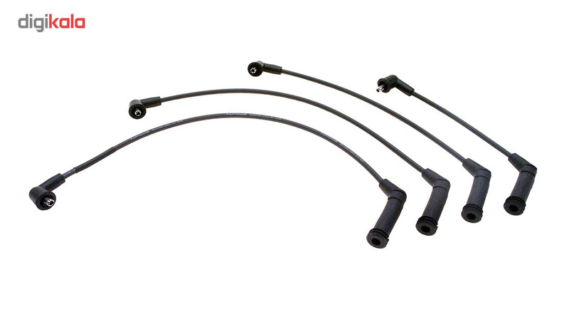 مجموعه 4 رشته ای وایر شمع خودرو پرتوناب مدل 910005 مناسب برای پراید