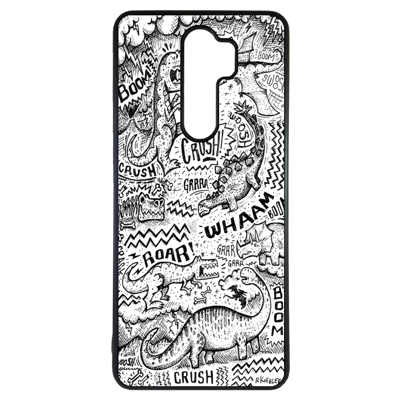 کاور طرح دایناسور کد 1146 مناسب برای گوشی موبایل شیائومی redmi 9