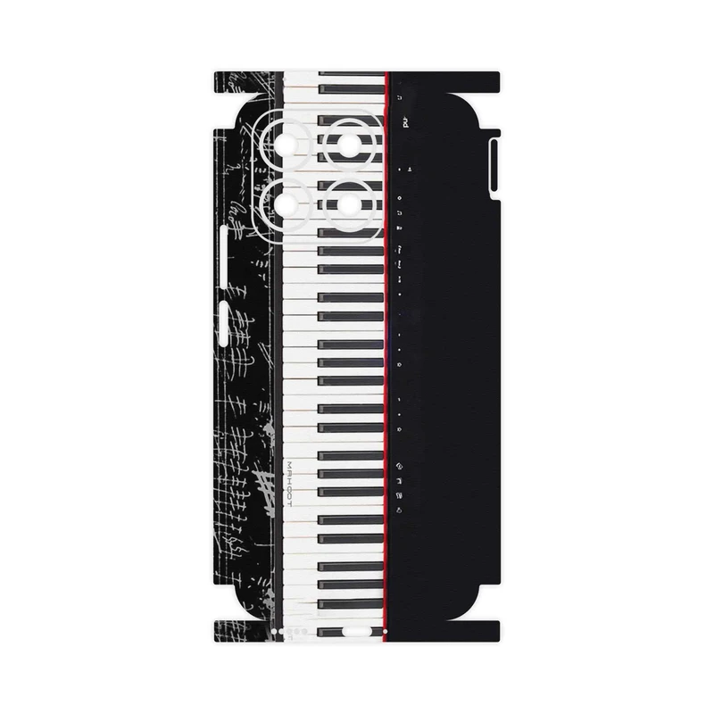 برچسب پوششی ماهوت مدل Piano_Instrument-FullSkin مناسب برای گوشی موبایل آنر X8b