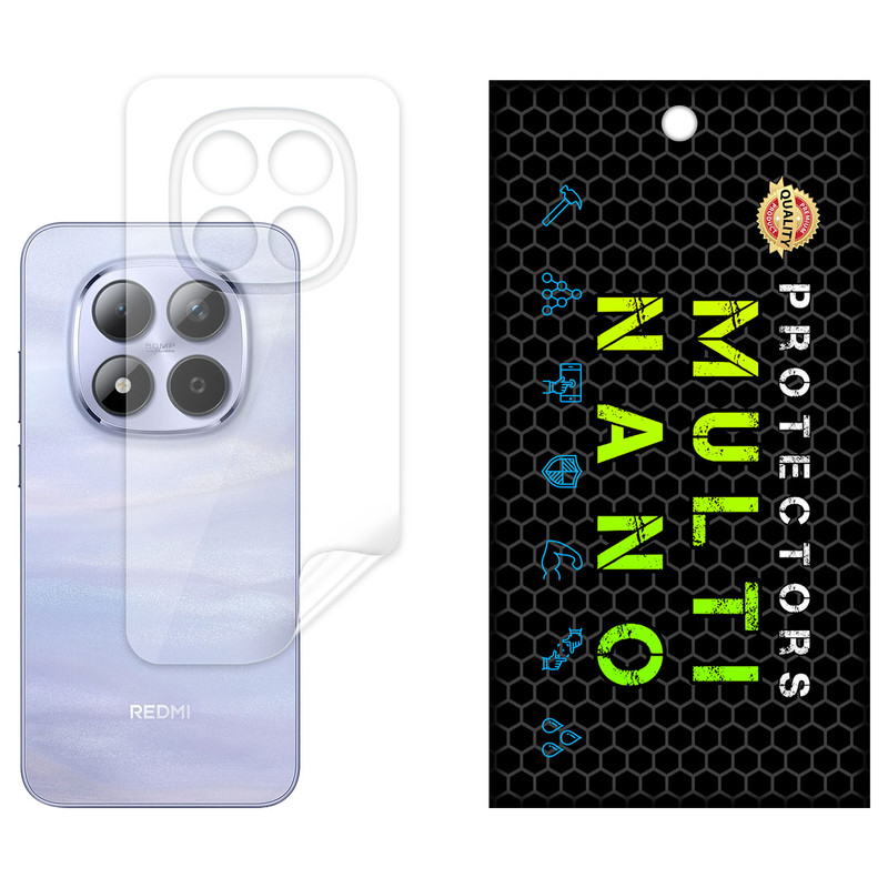 محافظ پشت شفاف نانو هیدروژل مولتی نانو مدل X-F1T مناسب برای گوشی موبایل شیائومی Redmi Note 15 Pro