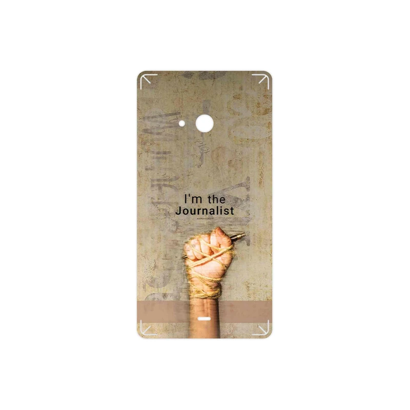 برچسب پوششی ماهوت مدل Journalist مناسب برای گوشی موبایل مایکروسافت Lumia 540