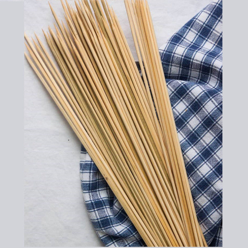 سیخ مدل چوبی کد A30 AAA بسته 80 عددی