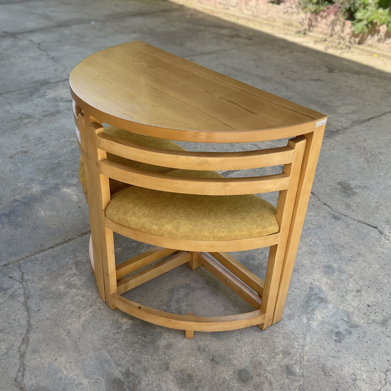 میز و صندلی ناهارخوری 2 نفره گالری چوب آشنایی مدل Khod-657