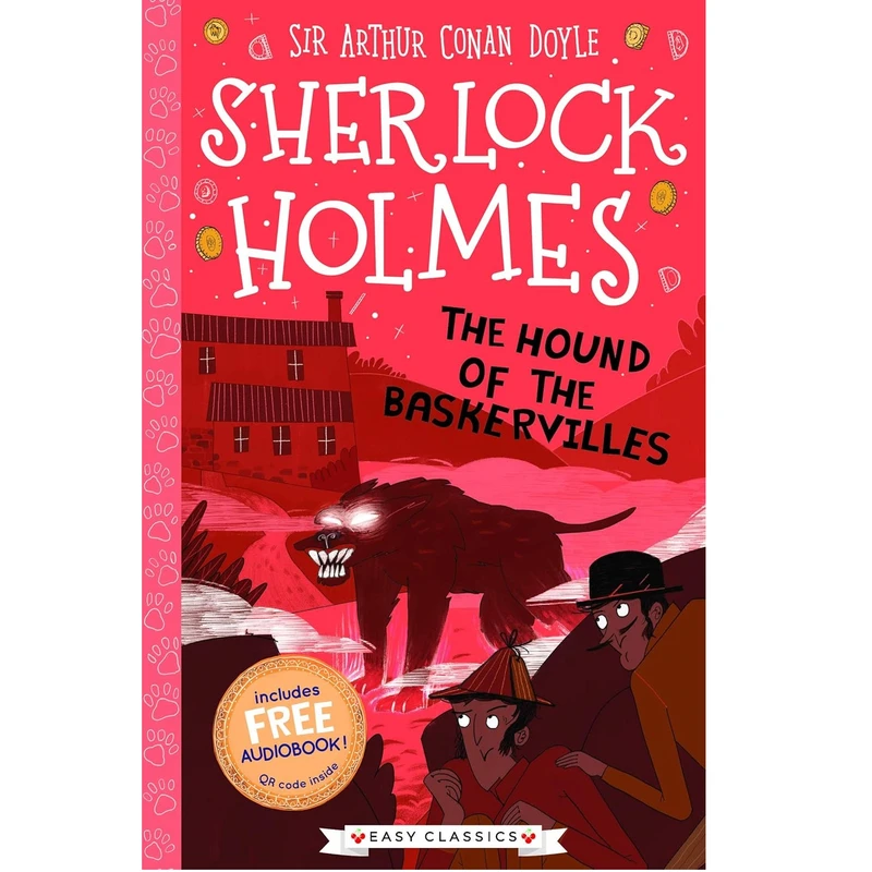 کتاب Hound of the Baskervilles اثر Arthur Conan Doyle انتشارات سوییت چری
